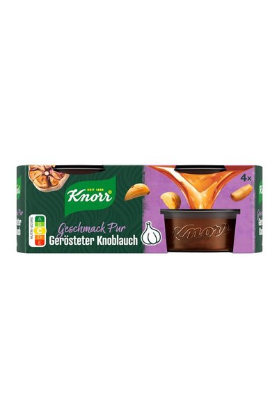 Knorr Concentrated roasted garlic broth 4x26g