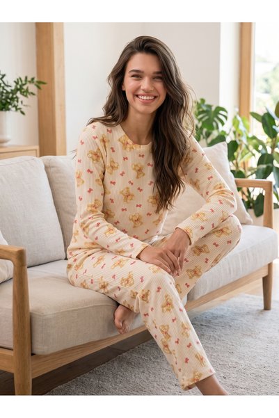 AiroBazar Women's Breathable Cotton Pajama Set, 4-Piece Bundle (M - L - XL - ...