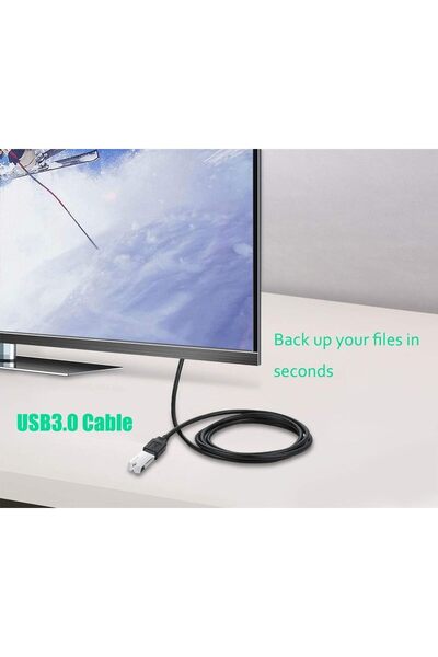 AXIYIBZI كابل تمديد USB 3.0 بطول 1 متر/3.3 قدم، كابل تمديد USB عالي السرعة 3....