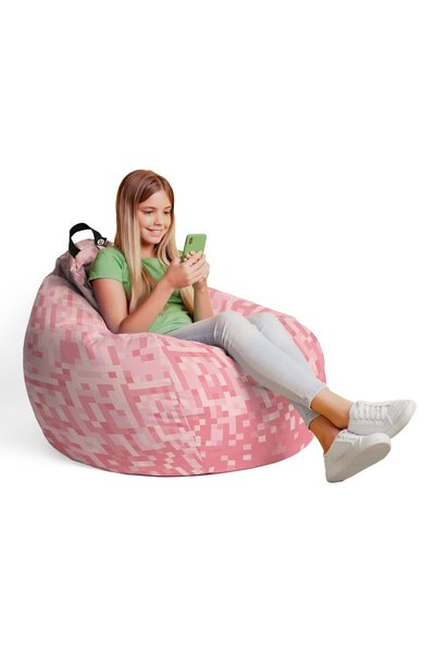 Updeco Fotoliu Puf Bean Bag tip para L, impermeabil, indoor/outdoor, sac inte...