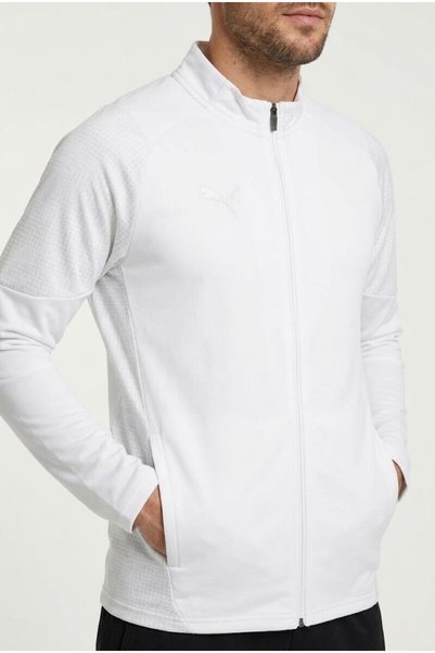 Puma Jachetă de antrenament sportivă cu glugă, croială lejeră