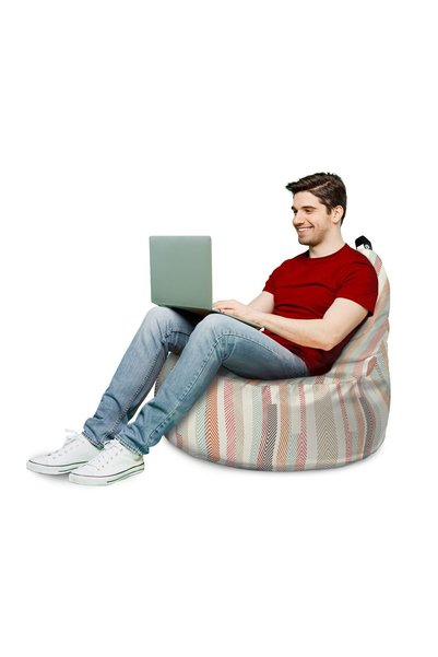 Updeco Fotoliu Puf Bean Bag tip Big Chill, impermeabil, de interior/exterior,...