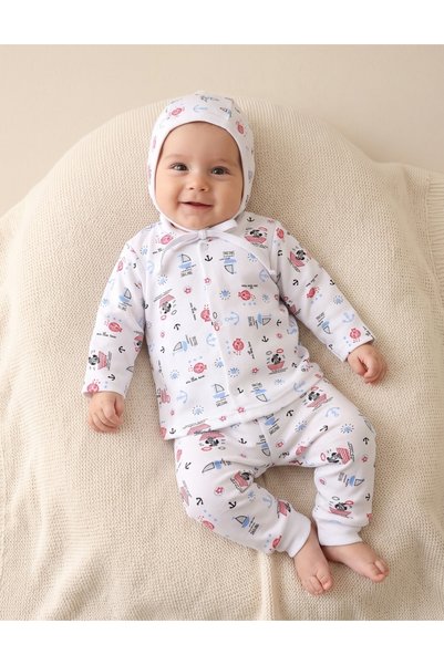 MiniKids Παιδικές πιτζάμες, Ιστιοπλοΐα, με μπλε