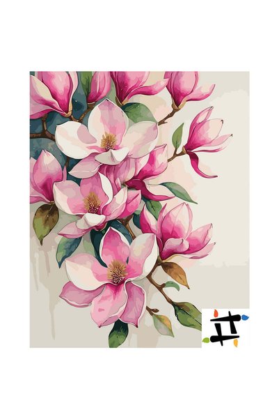 Painting-numbers Set pictura pe numere Miresma primaverii 7039, panza pe rama...
