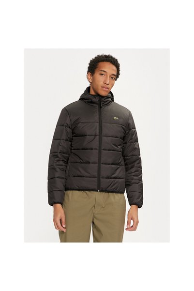Lacoste Jachetă de tranziție pentru bărbați BH6763 Negru