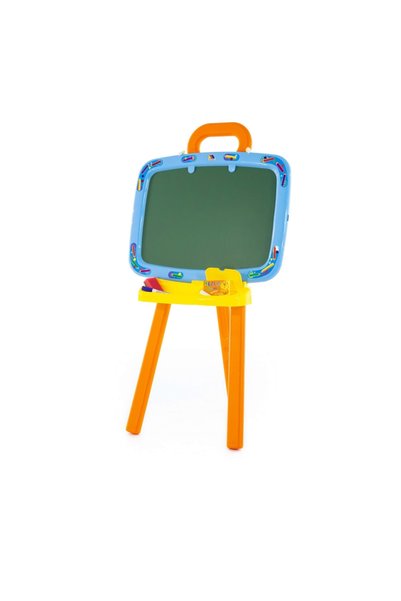 Polesie 2 in 1 Kids Drawing Board with Accessories, 63.5x46.7x10 cm