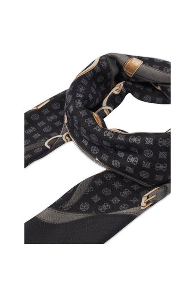 Guess Șal de damă AW5679POL03 Negru