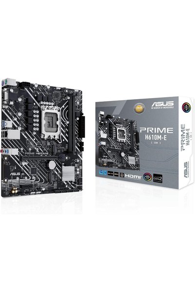 HANEL Prime H610M-E-CSM Intel H610 1700 Soket DDR5 5600Mhz mATX Anakart