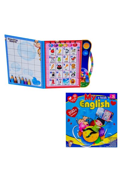 OEM Interactive English Learning Sound Book with Pen and Marker