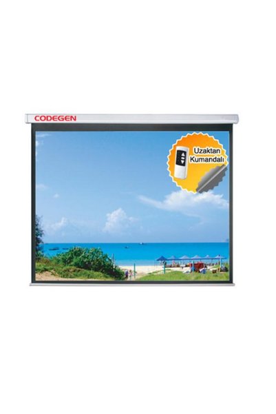 CODEGEN EX-18 180X180 MOTORLU UZAKTAN KUMANDALI PERDE BYSNOVA