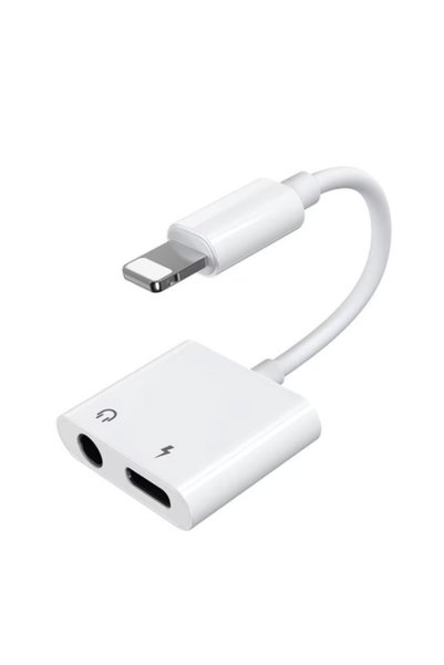 Joyroom Adaptor Lightning la jack de 3.5mm, model sy-104, alb