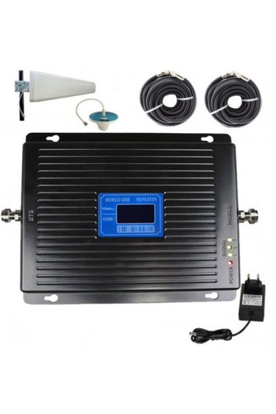 iUni Amplificator de semnal GSM 4G / 3G Profesional KW17B-GD, 2600 / 2100, Di...