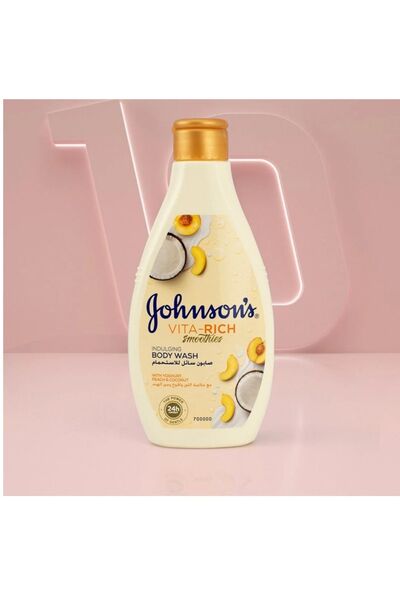 Johnson 's Vita-Rich Body Wash with Peach & Coconut Extract | 250ml