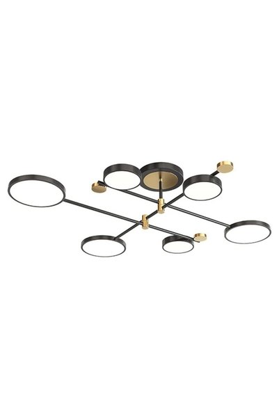 Evolium Lustra LED cu Telecomnda MARIA, 31W, 6 Elemente, Lumina Calda/Rece/Ne...