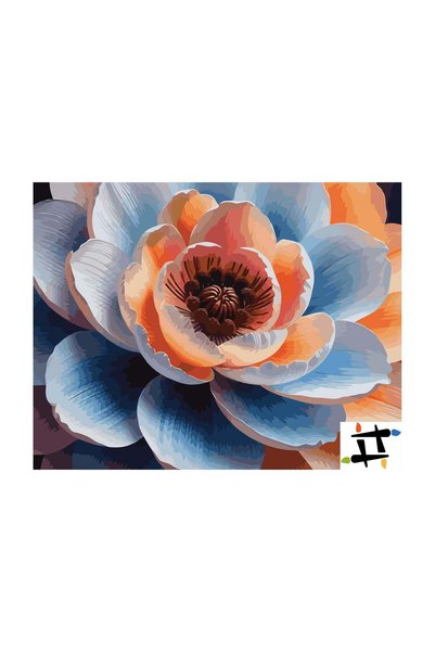 Painting-numbers Set pictura pe numere Imbratisarea petalelor 7100, panza pe ...