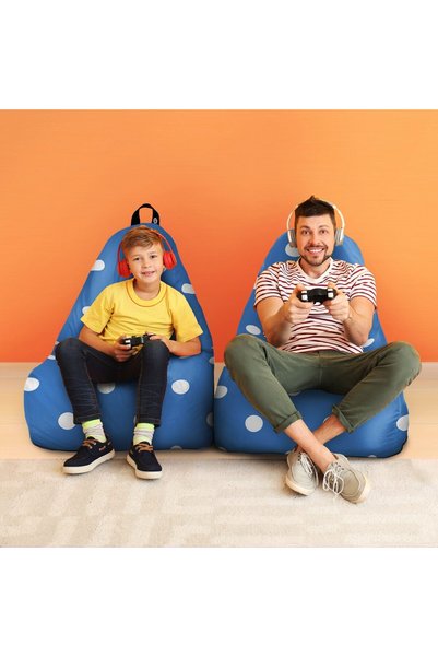 Updeco Fotoliu Puf Bean Bag tip Chill XL, impermeabil, interior/exterior, sac...
