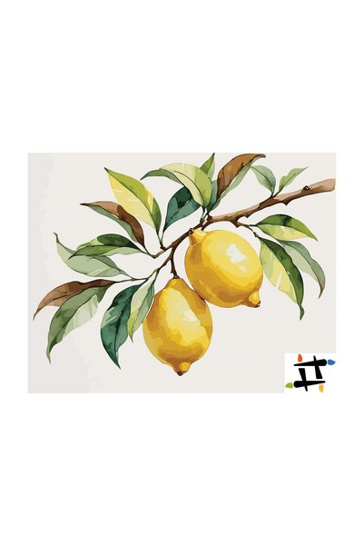 Painting-numbers Set pictura pe numere Ramuri de lamai 7279, panza pe rama le...