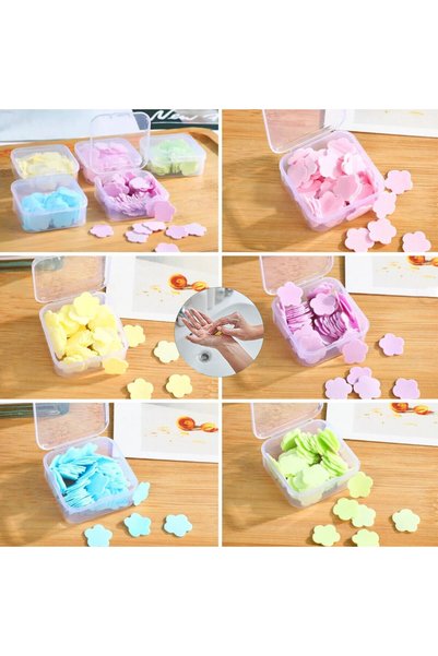 OEM 24 Cute Soaps Mini=1.2-1.5Cm in Size for Travel - Picnic - School 3840Pcs...