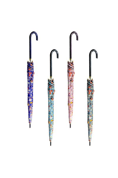 OEM Umbrelă florală cu mâner curbat