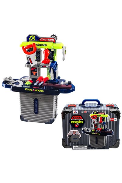 OEM Kids Toy Workbench Tool Set 3 in 1 in Carry Bag
