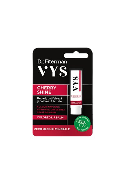 Fiterman Pharma Dr Fiterman VYS CHERRY SHINE balsam de buze x 4,5 g