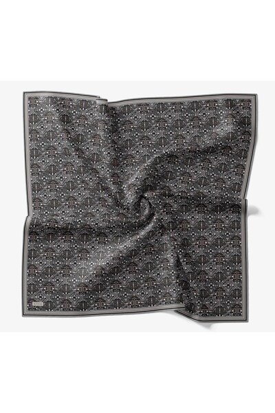 Silk Home Soft Scarf with Ethnic Pattern