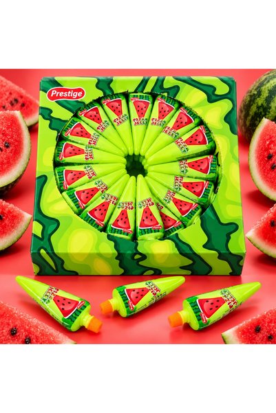 Prestige Pizza Jelly – Jeleu Lichid cu Aromă de Pepene Verde, 50 Bucati x 35g
