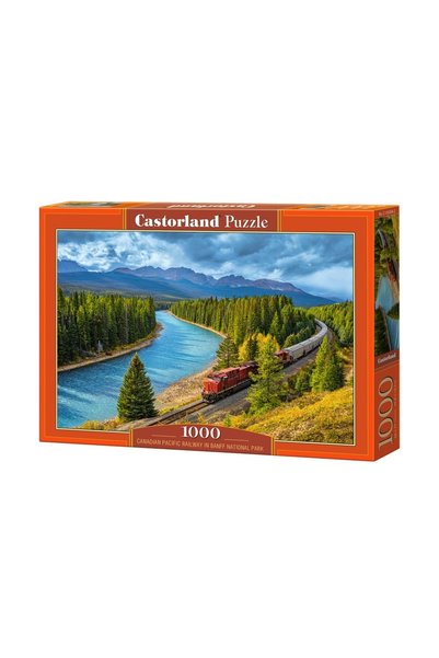 Castorland Jigsaw Puzzle 1000 Pieces, Train in Canada