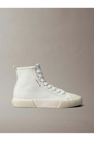 Calvin Klein Vivy Canvas High-Top Logo Sneakers