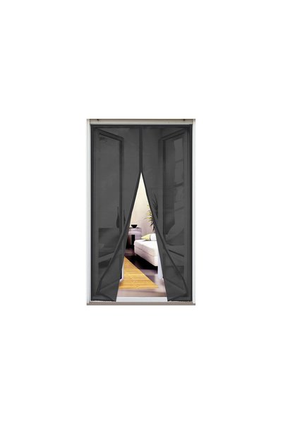 Target Home Έξυπνη σίτα πόρτας 100x240εκ. ανθρακί με μαγνήτες