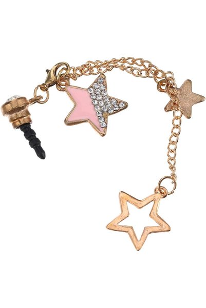 Generic 3pcs Alloy Anti-dust Plug Pendant Star Shape Lightweight Cell Phone D...