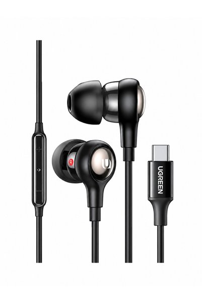 Generic Brand In-Ear Wired Headphones - Black