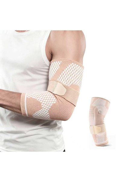 TERRIFI Adjustable Elbow Support Sleeve for Tennis & Basketball, Compression ...
