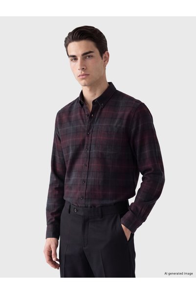 LC Waikiki LCWAIKIKI Classic Regular Fit Gabardine Men's Shirt