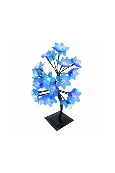 OEM Pomisor Decorativ Iluminat LED, cu Flori, 35 cm Inaltime, 20 Leduri