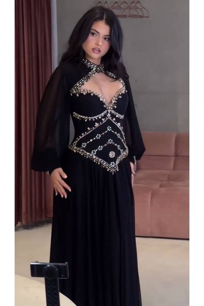 NALA FASHION فستان ملكي راقي