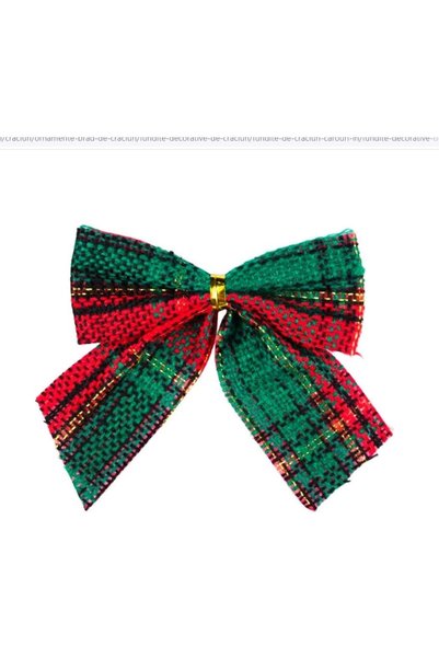 OEM Set of 6 red and green christmas candy boxes 7x9 cm