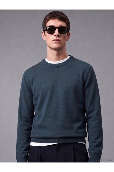 LC Waikiki Quality Parts from Çelebi Store Standard Fit Men's Knitwear Sweater