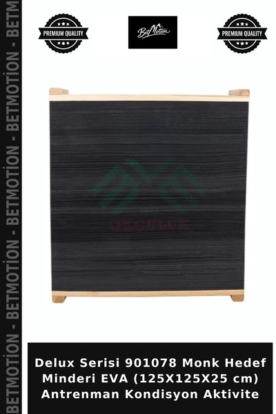 Betmotion Delux Serisi 901078 Monk Hedef Minderi EVA (125X125X25 cm) Antrenman Kondisyon Aktivite