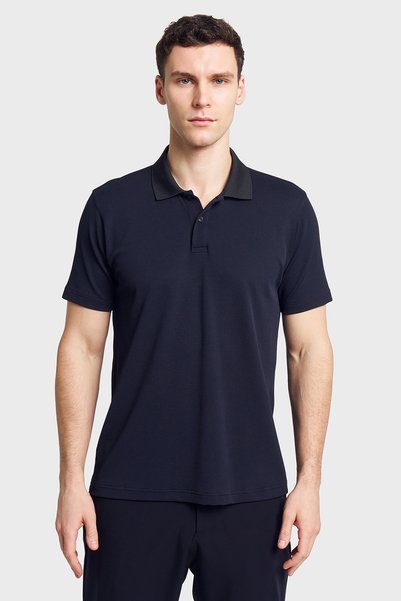 Lescon Men's Short-Sleeve Polo-Neck T-Shirt 26S-1275-26Y