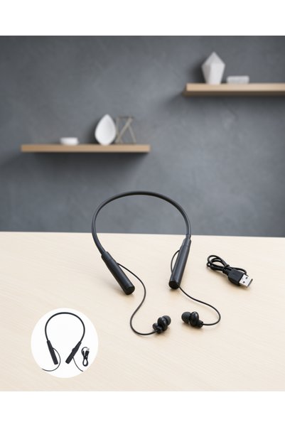 tecnocom Bluetooth Kulaklık Dijital Göstergeli Kablolu Model