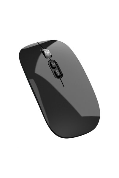 OEM Mouse wireless silențios, Bluetooth 5.1 și 2,4 GHz, reîncărcabil, negru