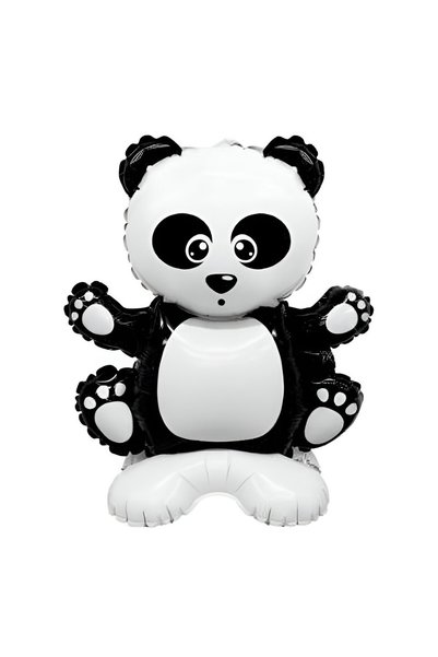 OEM Balon din folie metalizată, Figurine Animăluțe, Model Panda, 43x59cm, amb...