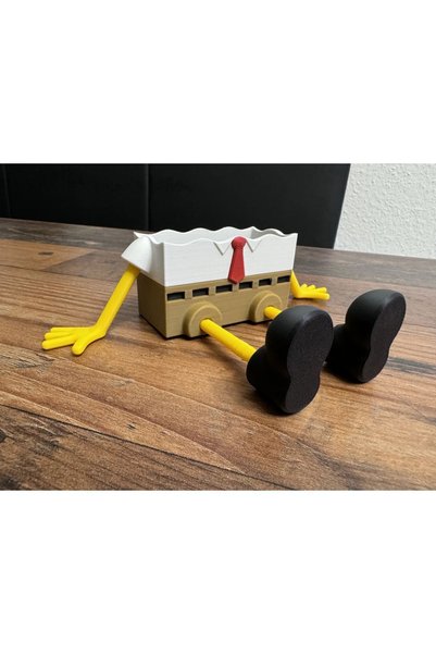 AlaSwan Sponge Bob Design Sponge Holder