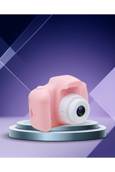 tecnocom Mini Fotoğraf Makinesi 1080p HD Çocuklar İçin Çok Renkli