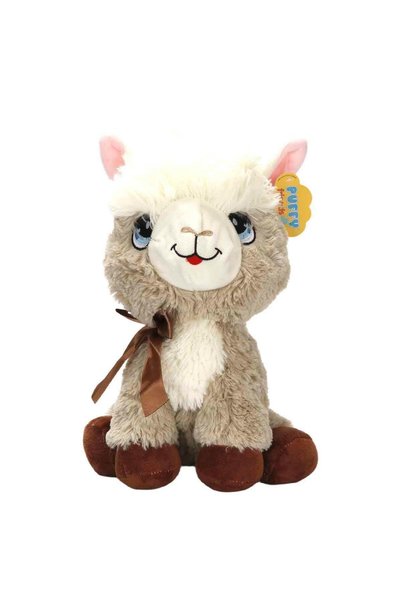 Sunman Plush Lama Toy, 35 cm (Assorted Colors, 1 Piece)
