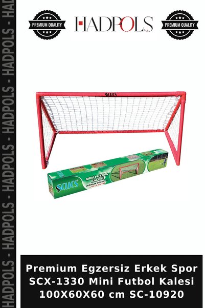 HadPols Premium Egzersiz Erkek Spor SCX-1330 Mini Futbol Kalesi 100X60X60 cm SC-10920