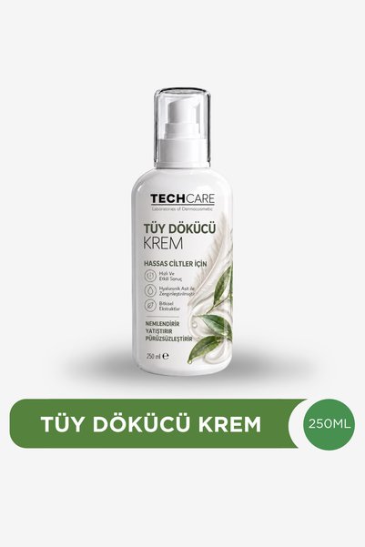 Tech Care كريم إزالة الشعر |   نتائج سريعة وتطبيق غير مؤلم، 250 مل.