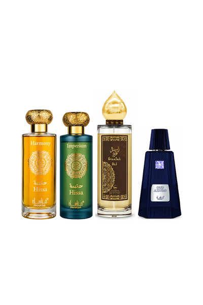 MANASIK Set 4 parfumuri Manasik, Hissa Harmony + Hissa Imperium + Oriental Ou...