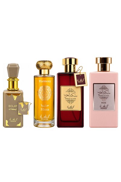 MANASIK Set 4 parfumuri Manasik, Eclat + Hissa Harmony + Malikat al Arab + Ma...